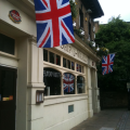 Party outside the Ship and Whale pub 3