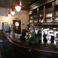 Ship and Whale Photo Bar Counter